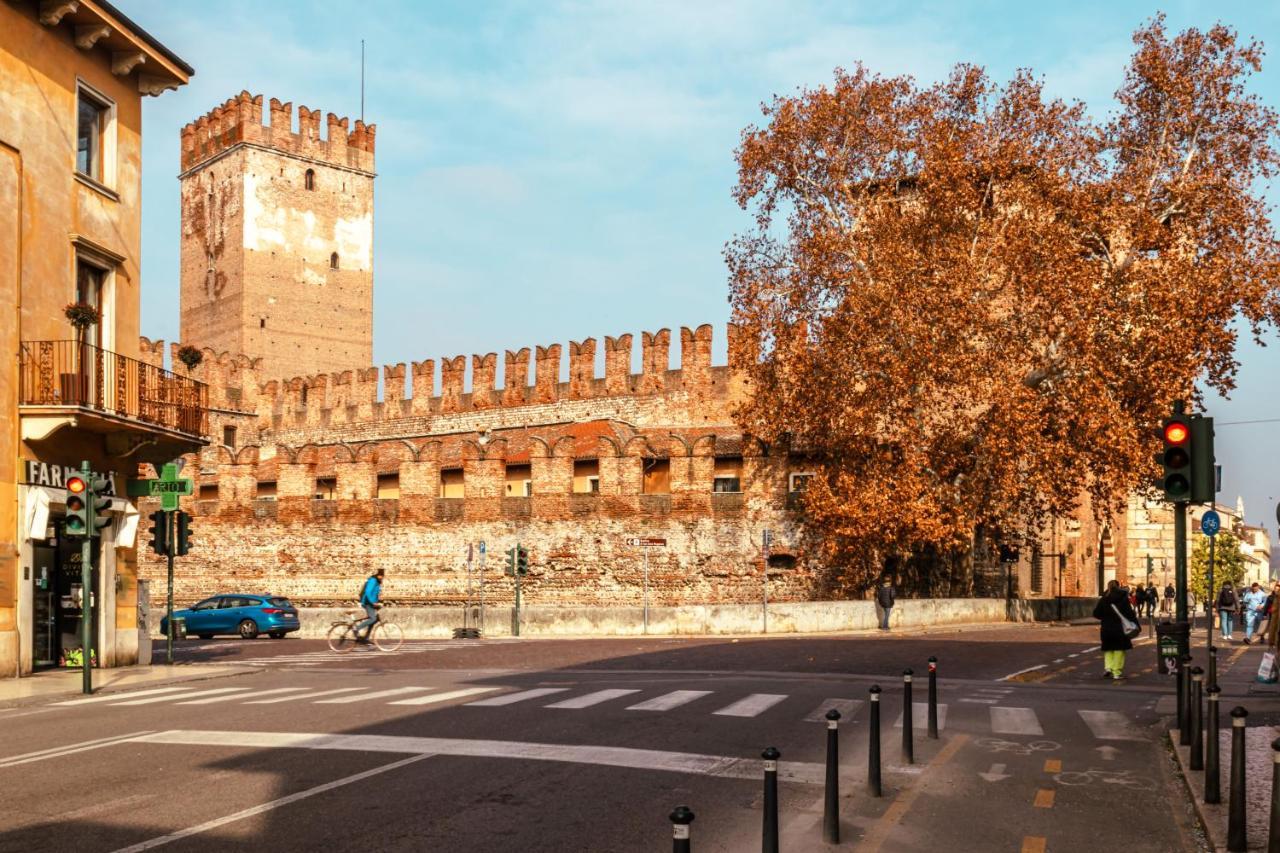 Porta Palio Luxury Apartment Verona Exterior foto